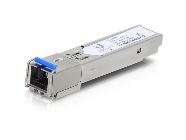 Ubiquiti U Fiber UF-GP-B+ - Módulo de transceptor SFP (mini-GBIC) - modo simple SC/UPC - hasta 20 km - 1490 (TX) / 1310 (RX) nm