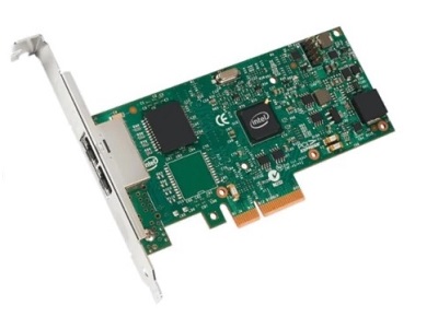 Intel I350 DP - Adaptador de red - PCIe x4 - Gigabit Ethernet x 2 - para PowerEdge T130, T330; PowerEdge R230, R330, R430, R440, R540, R640, R740, R940, T440, T640