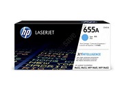 HP 655A - Cián - original - LaserJet - cartucho de tóner (CF451A) - para Color LaserJet Enterprise M652, M653; LaserJet Enterprise Flow MFP M681, MFP M682