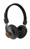House of Marley Positive Vibration 2 Wireless - Auriculares con diadema con micro - en oreja - Bluetooth - inalámbrico - negro exclusivo