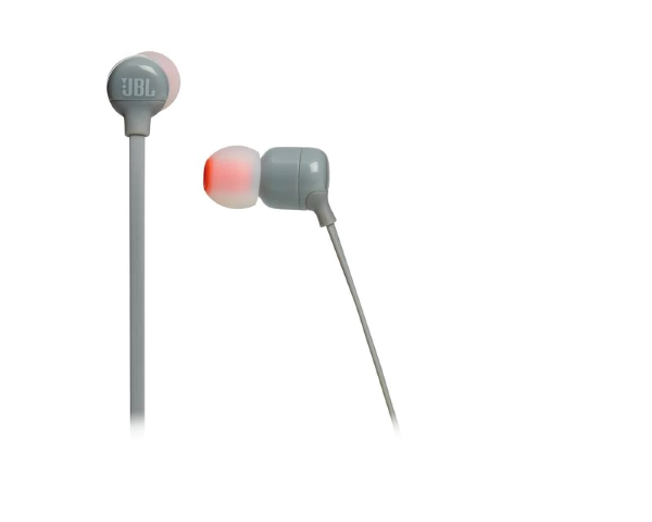 JBL TUNE 110BT - Auriculares internos con micro - en oreja - Bluetooth - inalámbrico - gris