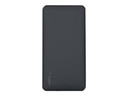 Belkin Pocket Power - Cargador portátil - 10000 mAh - 2.4 A - 2 conectores de salida (USB) - en el cable: Micro-USB - negro