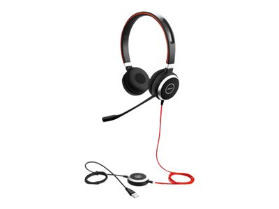 Jabra Evolve 40 MS stereo - Auricular - en oreja - cableado - USB, conector de 3,5 mm