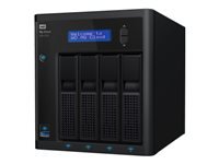 WD My Cloud PR4100 WDBNFA0080KBK - Servidor NAS - 4 compartimentos - 8 TB - HDD 2 TB x 4 - RAID 0, 1, 5, 10, JBOD - RAM 4 GB - Gigabit Ethernet