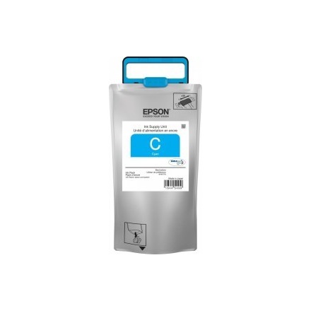 Epson T9732 - Gran capacidad - cián - original - blíster con alarmas de RF/acústica - cartucho de tinta - para WorkForce Pro WF-C869R, WF-C869RD3TWFC, WF-C869RDTWF, WF-C869RDTWFC