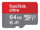 SanDisk Ultra - Tarjeta de memoria flash (adaptador microSDXC a SD Incluido) - 64 GB - A1 / UHS Class 1 / Class10 - microSDXC UHS-I