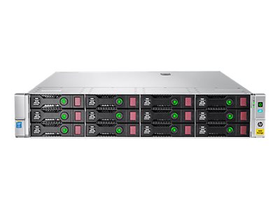 HPE StoreEasy 1650 - Servidor NAS - 12 compartimentos - montaje en bastidor - SATA 6Gb/s / SAS 12Gb/s - RAID 0, 1, 5, 6, 10, 50, 60, 10 ADM - RAM 16 GB - Gigabit Ethernet - iSCSI - 2U - CTO