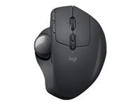 Logitech MX ERGO - Bola de seguimiento - óptico - 8 botones - inalámbrico - Bluetooth, 2.4 GHz - receptor inalámbrico USB