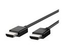 Belkin Ultra High Speed - Cable HDMI - HDMI (M) a HDMI (M) - 2 m - blindado de dos capas - negro