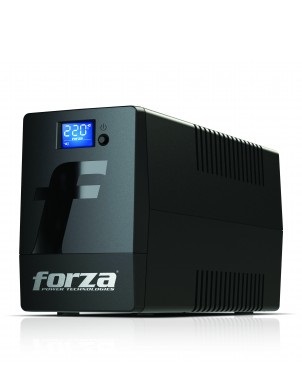 Forza SL Series SL-1012UL - UPS - CA 220 V - 600 vatios - 1000 VA 7 Ah - USB - conectores de salida: 8 - negro