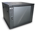 Nexxt Solutions SKD - Armario - instalable en pared - negro, RAL 9005 - 9U - 19"