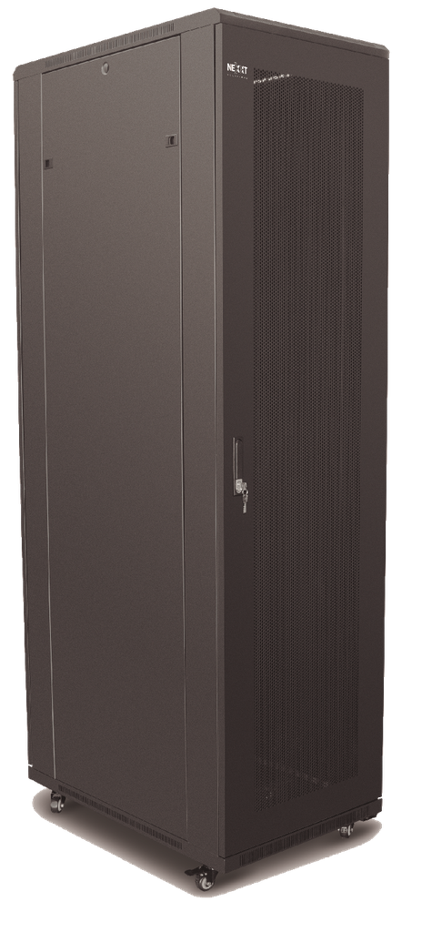 Nexxt Solutions SKD - Rack - armario - negro, RAL 9005 - 42U - 19"