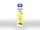Epson 504 - 70 ml - amarillo - original - recarga de tinta - para EcoTank L4150, L6161, L6171, L6191