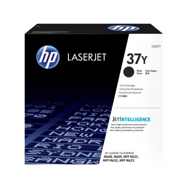HP - CF237YC - Print cartridge - Black on white