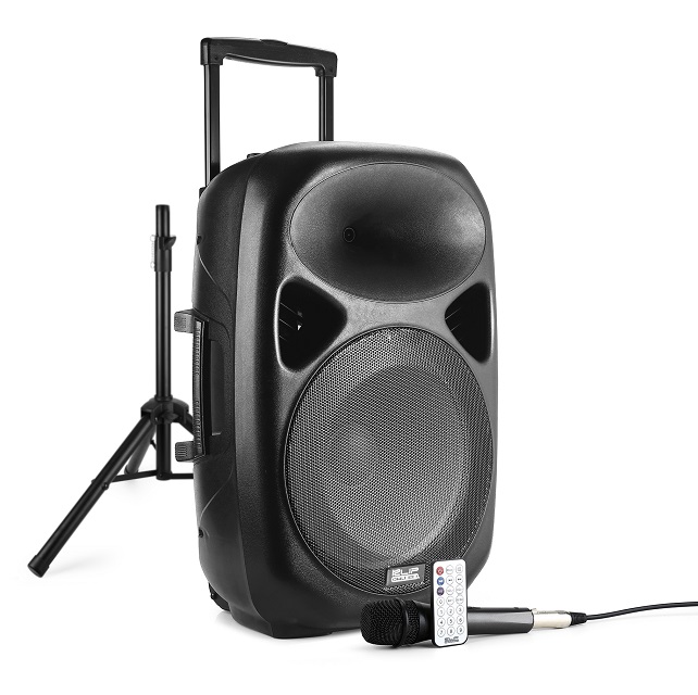 Klip Xtreme KLS-750 - Speaker system - Black - Party Speaker w/Mic