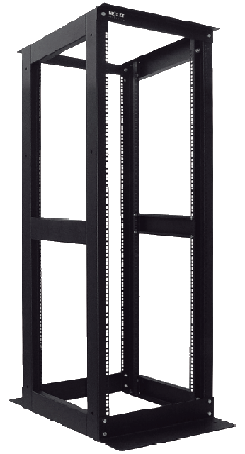 Nexxt Solutions Infrastructure - Rack - Steel - Black - 4P 4FT 30U 19" Sq.Ho