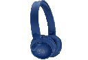 JBL TUNE 600BTNC - Auriculares con diadema con micro - en oreja - Bluetooth - inalámbrico - cancelación de sonido activo - azul