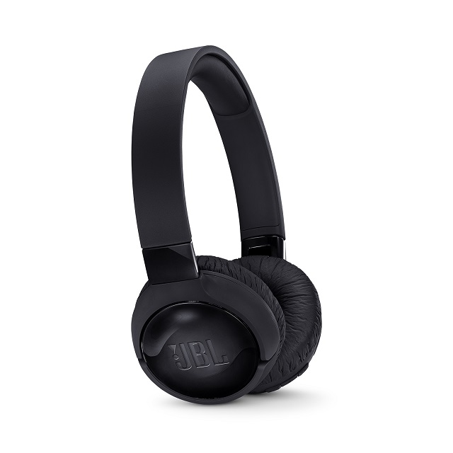 JBL TUNE 600BTNC - Auriculares con diadema con micro - en oreja - Bluetooth - inalámbrico - cancelación de sonido activo - negro