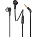 JBL T205 - Auriculares internos con micro - en oreja - cableado - conector de 3,5 mm - negro
