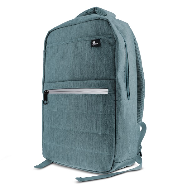 Xtech Exeter XTB-214AQ Mochila para laptop - 15.6" - 600D Poliéster - Color Aguamarina - Banda reflectante ofrece mayor visibilidad en áreas oscuras o con poca iluminación - Poliéster jaspeado repelente al agua de excelente calidad - Compartimiento principal espacioso con bolsillos de malla