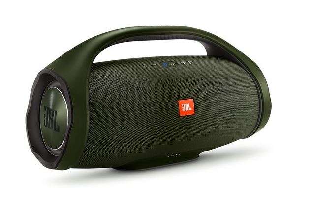 JBL Boombox - Altavoz - para uso portátil - inalámbrico - Bluetooth - 60 vatios - 2 vías - forest green