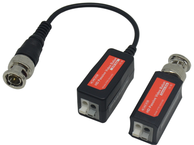 Provision ISR - PTR-101V-HD+ - UTP Baluns - 4 en 1: Pasivo AHD/CVI/TVI/CVBS - Soporte de 4MP 4 en 1 - No requiere fuente de alimentacio?n - Garantía local: 2 años