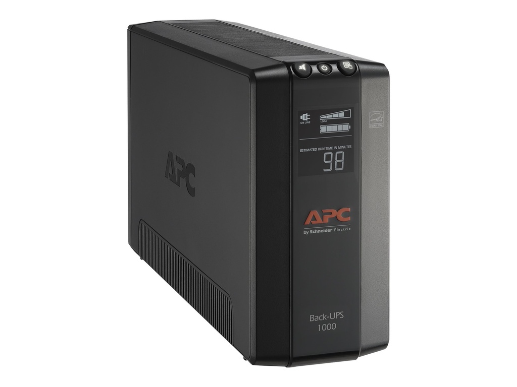 APC Back-UPS Pro BX1000M-LM60 - UPS - CA 120 V - 600 vatios - 1000 VA - USB - conectores de salida: 8 - negro