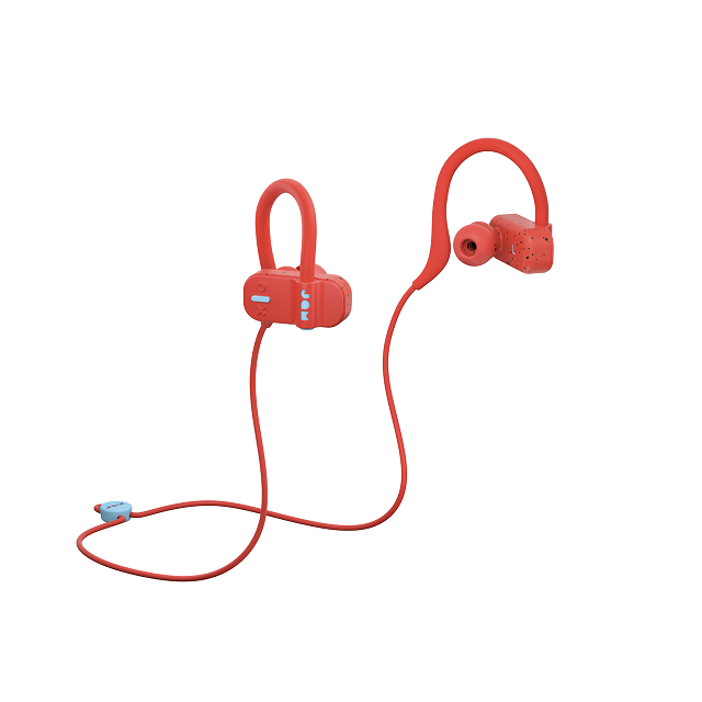 JAM Live Fast - Auriculares internos con micro - en oreja - Bluetooth - inalámbrico - rojo