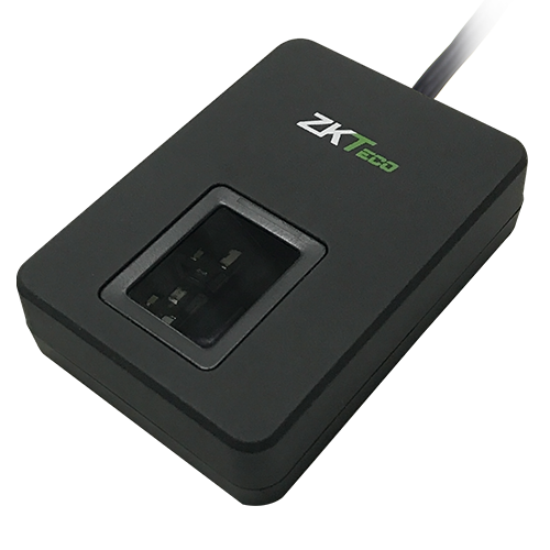 ZKTeco - Sensor de Huellas dactilares - 500dpi/16.5x23mm - Dispositivo USB de escritorio - Compatible con Win10 / 8/7