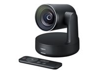 Logitech Rally - Cámera de conferencias - PTZ - color - 3840 x 2160 - 1080p, 4K - motorizado - USB 3.0 - H.264