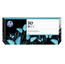 HP 747 - 300 ml - gris - original - DesignJet - cartucho de tinta - para DesignJet Z9+ PostScript, Z9+dr, Z9+dr PostScript