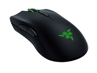 Razer Mamba - Ratón - diestro - óptico - 9 botones - inalámbrico - receptor inalámbrico USB - negro