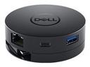 Dell Mobile Adapter DA300 - Estación de conexión - USB-C - VGA - GigE - para Inspiron 5502; Latitude 54XX, 74XX; Vostro 53XX, 7500; XPS 13 93XX