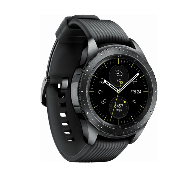 Samsung - Smart watch - SM-R810NZKATPA -  Midnight black (top) - Bluetooth - RAM (GB)0.75 - Memoria Disponilble(GB)*1.5 GB - Batería Capacidad 270mAh - Tiempo de uso en horas (45) - Audio y vídeo