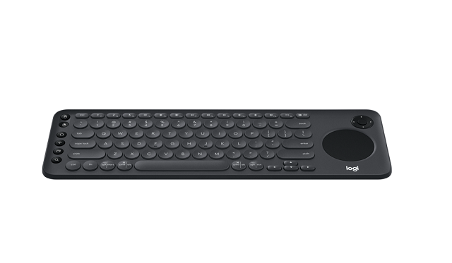 Logitech - Keyboard - Wireless - Spanish - Bluetooth - Black - intergrated touchpad