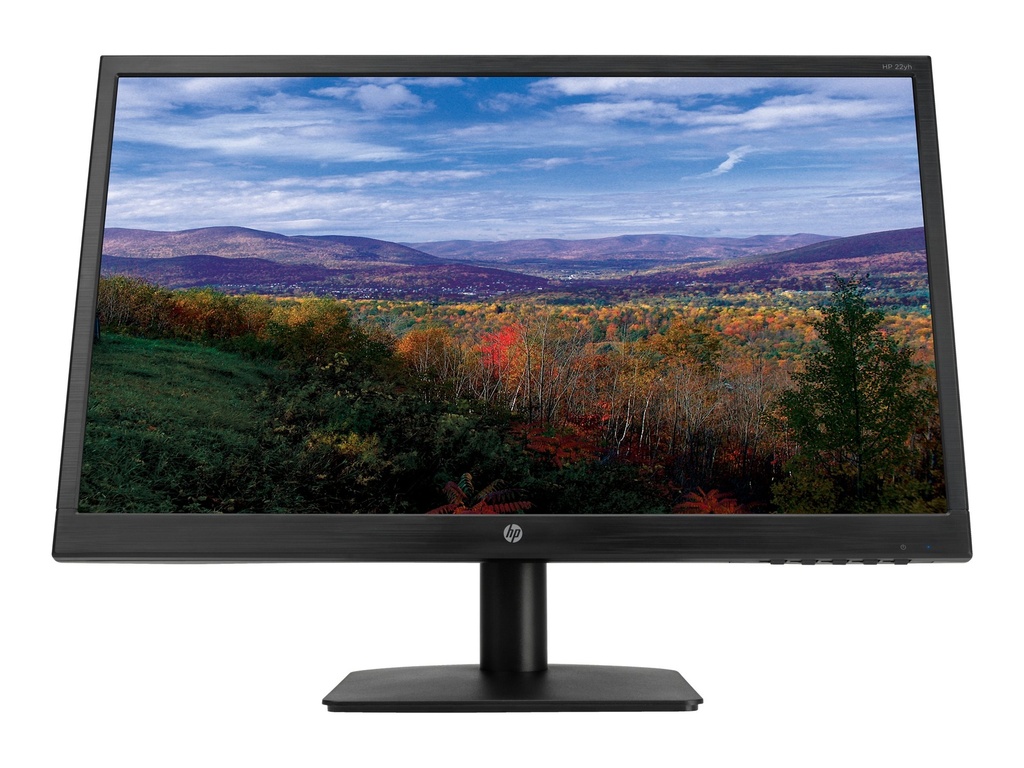 HP 22yh - Monitor LED - 21.5" (21.5" visible) - 1920 x 1080 Full HD (1080p) @ 60 Hz - TN - 250 cd/m² - 600:1 - 5 ms - HDMI, VGA