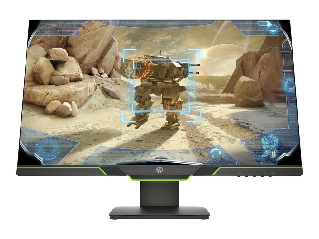 HP 27x - Monitor LED - 27" - 1920 x 1080 Full HD (1080p) @ 120 Hz - TN - 400 cd/m² - 1000:1 - 1 ms - HDMI, DisplayPort
