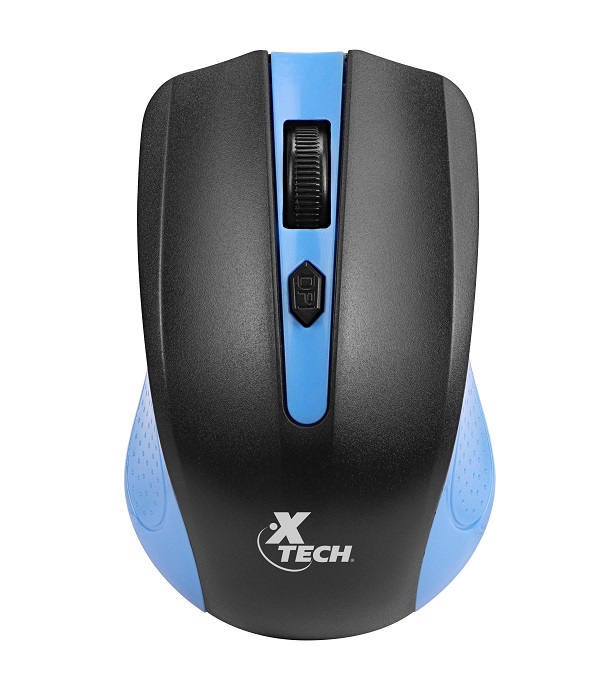 Xtech - Mouse - 2.4 GHz - Wireless - Blue - 1600 dpi XTM-310BL