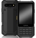 Cyrus - CM17 Celular Robusto IP68  - 3.5" Pantalla Touch - Android 7.0 - 1GB Ram 8GB Rom - CPU 1.1 Ghz Quadcore - 4G LTE - WiFI - BlueTooth - GPS NFC - Camara 5 MP - 2 SIMs - PTT Listo - Bateria 2,500 mAh - Google GMS Certificado - Teclado Numero - Carga Inalambrica listo
