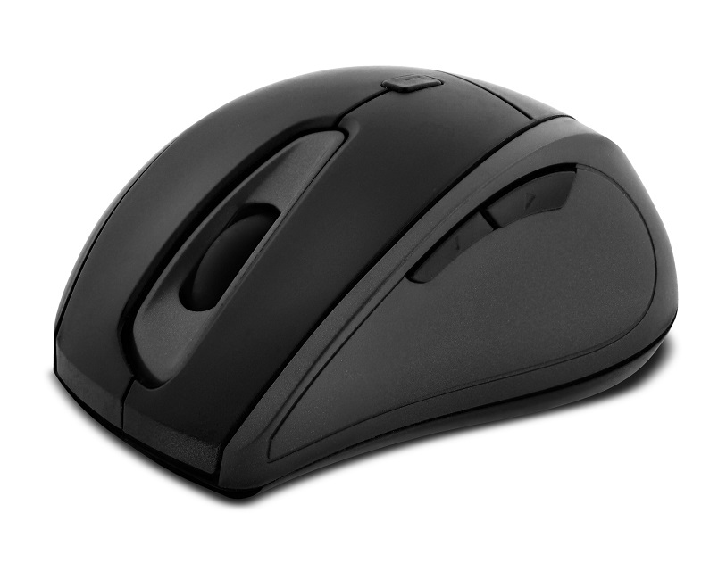 Klip Xtreme - Mouse - 2.4 GHz - Wireless - Black