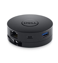 Dell Mobile Adapter DA300 - Estación de conexión - USB-C - VGA - GigE - para Latitude 3390 2-in-1, 5290, 5290 2-in-1, 5490, 5590, 7290, 7390, 7490