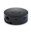 Dell Mobile Adapter DA300 - Estación de conexión - USB-C - VGA - GigE - para Latitude 3390 2-in-1, 5290, 5290 2-in-1, 5490, 5590, 7290, 7390, 7490