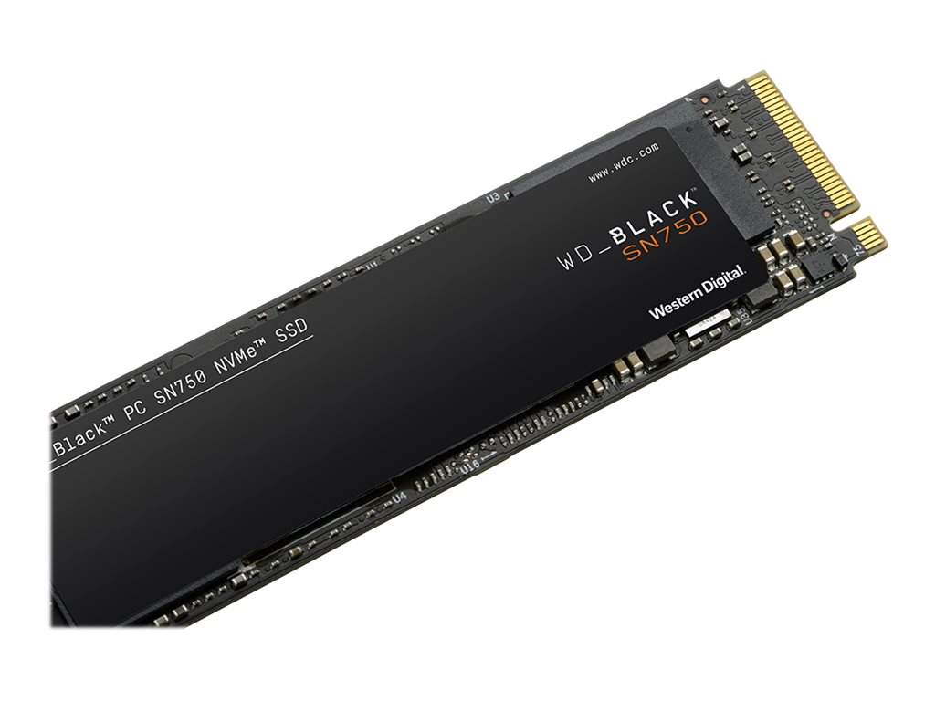 WD Black SN750 NVMe SSD WDS250G3X0C - Unidad en estado sólido - 250 GB - interno - M.2 2280 - PCI Express 3.0 x4 (NVMe)