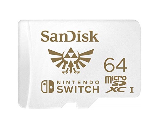 SanDisk - Flash memory card - microSDXC - 64 GB - Nintendo