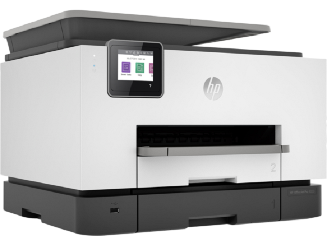 HP Officejet Pro 9020 All-in-One - Impresora multifunción - color - chorro de tinta - Legal (216 x 356 mm) (original) - A4/Legal (material) - hasta 39 ppm (copiando) - hasta 24 ppm (impresión) - 250 hojas - USB 2.0, LAN, Wi-Fi(n), host USB - basalto claro