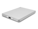 LaCie Mobile Drive STHG2000400 - Disco duro - 2 TB - externo (portátil) - USB 3.1 Gen 2 (USB-C conector) - luna de plata