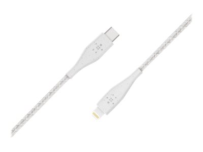 Belkin BOOST CHARGE - Cable Lightning - USB-C (M) a Lightning (M) - 1.2 m - blanco - compatible con suministro de potencia - para Apple iPad/iPhone/iPod (Lightning)