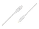 Belkin BOOST CHARGE - Cable Lightning - USB-C (M) a Lightning (M) - 1.2 m - blanco - compatible con suministro de potencia - para Apple iPad/iPhone/iPod (Lightning)