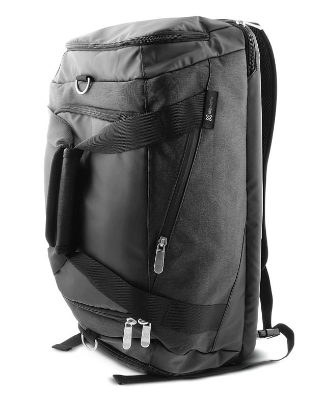Klip Xtreme - Notebook carrying backpack - Duffel - Sling Bag - 15.6" - Nylon - Gray