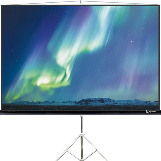 Klip Xtreme KPS-113 - Projection screen with tripod - 92" - 16:9